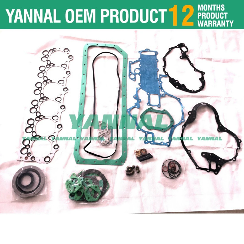 6D31 6D31T overhaul gasket kit for Mitsubishi engine Kato HD400 HD820 excavator