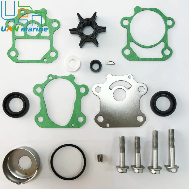 6CJ-W0078 Outboard Water Pump Impeller Repair Kit For Yamaha 4 Stroke F70 70HP 6CJ-W0078-00-00