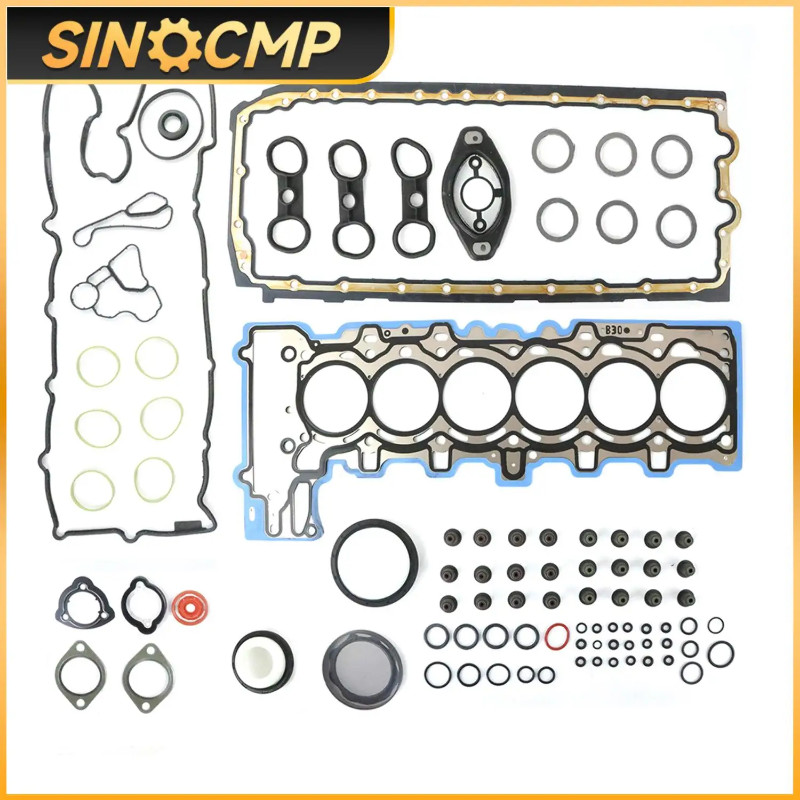 1Set Engine Overhaul Rebuild Gasket Kit For BMW 328i 530i E90 E92 E60 E83 E84 N52 3.0 N51B30A N52B3