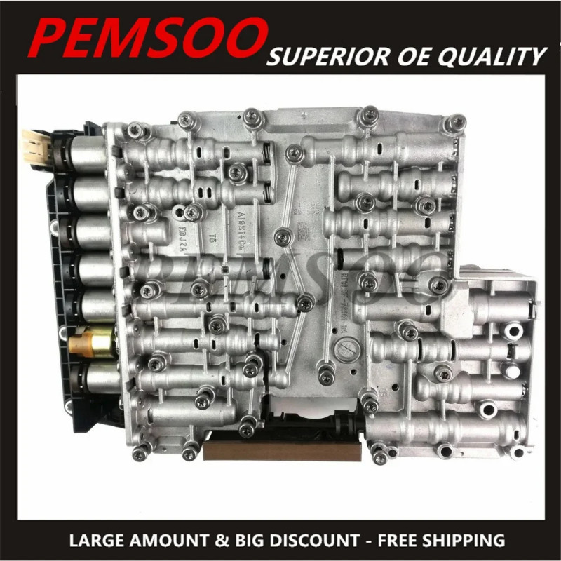 6R60 6R75 6R80 Valve Body 9L3Z-7A100-C for Ford Explorer 2006-2011 6R60 W/SOLENOID TCM 06UP Refurbi