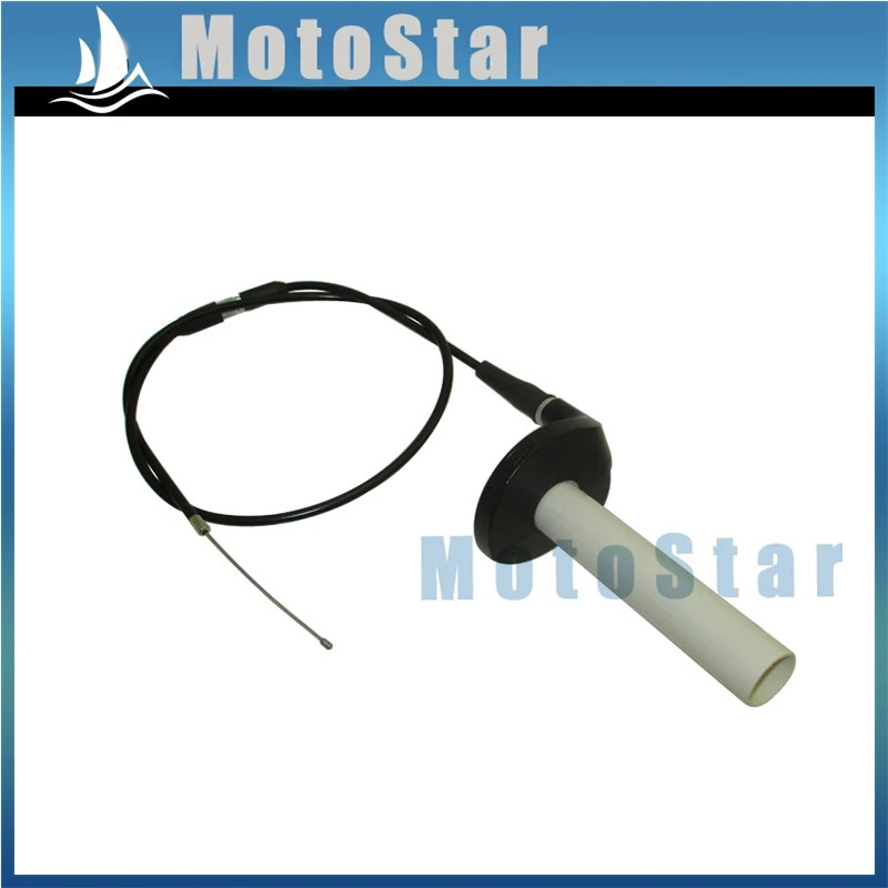 Throttle Handle & Cable For 20/24mm Big Carbs CRF110 KLX110 DRZ110 KLX DRZ Dirt Pit Bikes