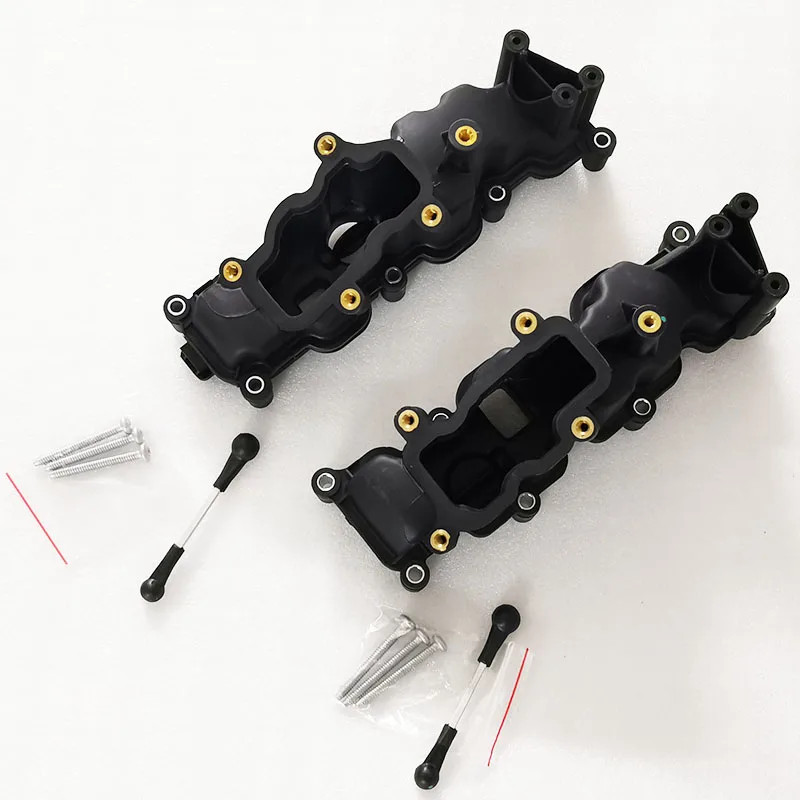1 PAIR 059198212 059129711CQ 059129712BQ LH RH Intake Manifold for Audi A4 B7 A6 C6 A8 Q7 VW Phaeto