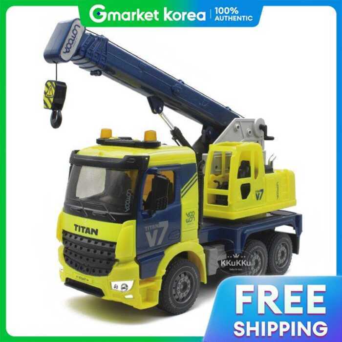 C Yuwon Titan Crane Truck Toy