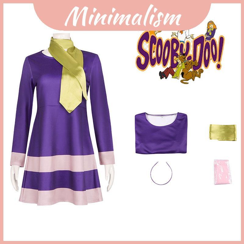 ชุดคอสเพลย์ Scooby-Doo สำหรับผู้หญิง พร้อมเนื้อผ้าคุณภาพดี