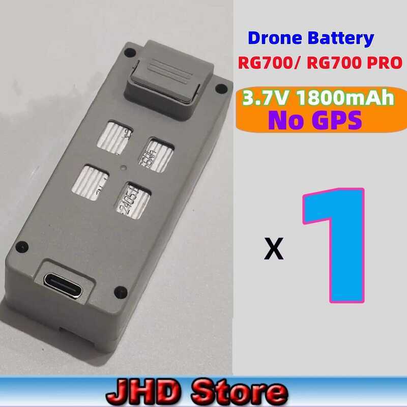 ▥ โดรนแบตเตอรี่ JHD Rg700แบตเตอรี่ Pro Bateria Rg700ไม่มี หรือแบตเตอรี่ GPS 3.7V 1800/7 4V1600m