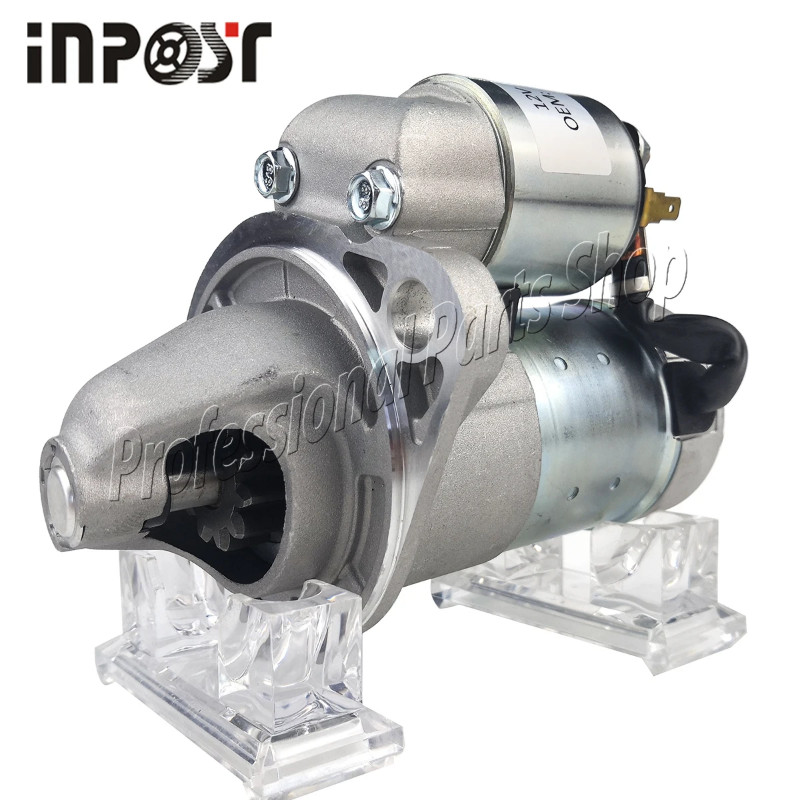 S114-817 New Starter S114-817 129242-77010 for HITACHI YANMAR 3JH3 3JH3E 129608-77010 129698-77010