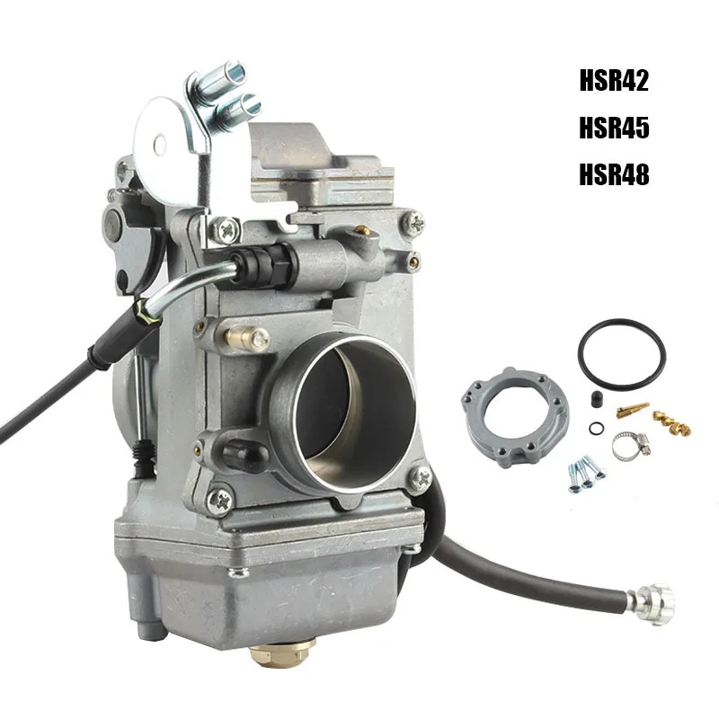Motorcycle Carburetor HSR42 HSR45 HSR48 Mikuni 4T Accelerator Pump Performance Pumper Carburetor Ca