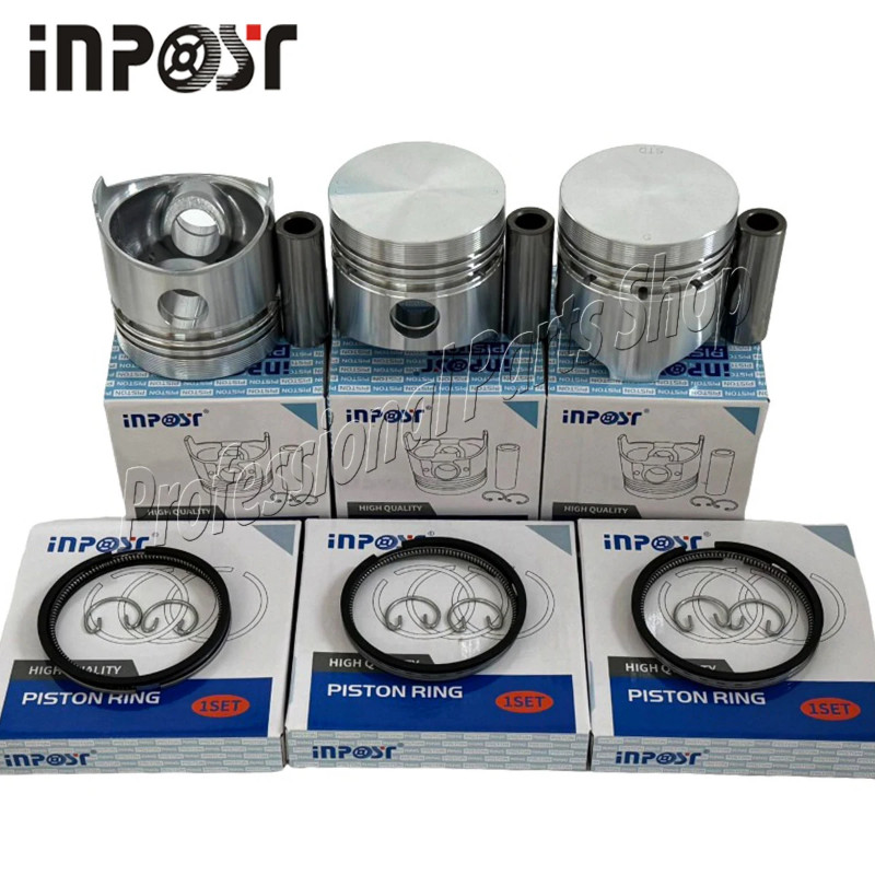 3T72 Piston Ring STD For Yanmar 3T72HL 121450-22020 , 72MM*2*2*4