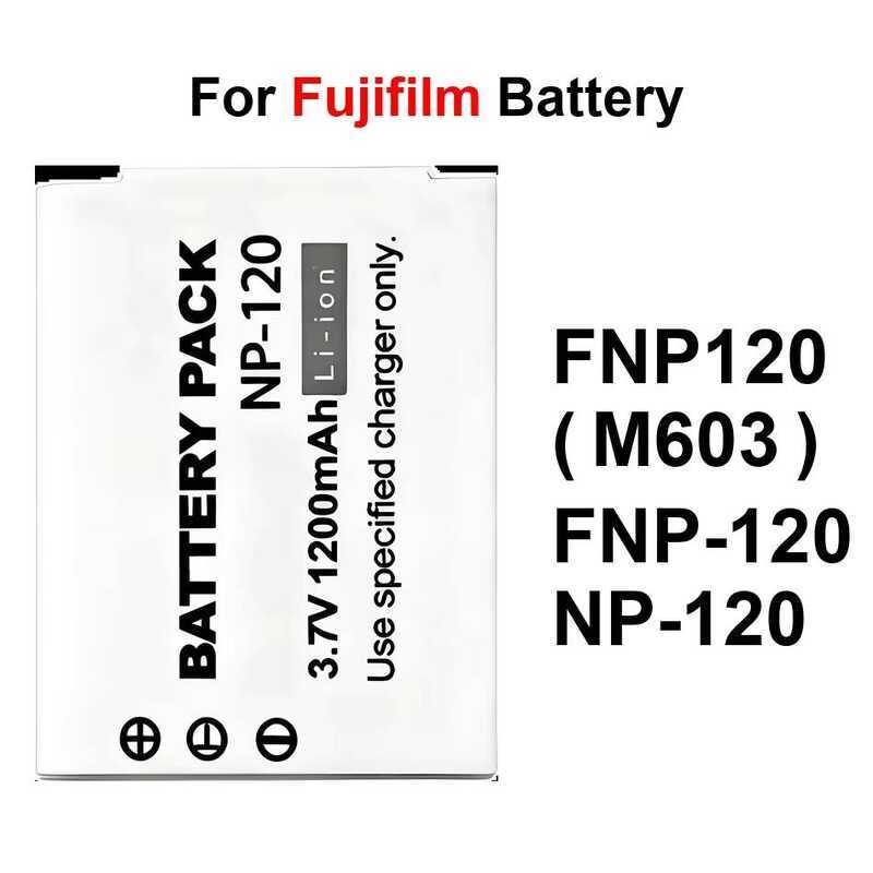 Battery Stable NP-120 Fnp-120 1200-2500Mah For Fujifilm Finepix Fuji F10 F11 Zoom M603 MX4 MX500 MX5
