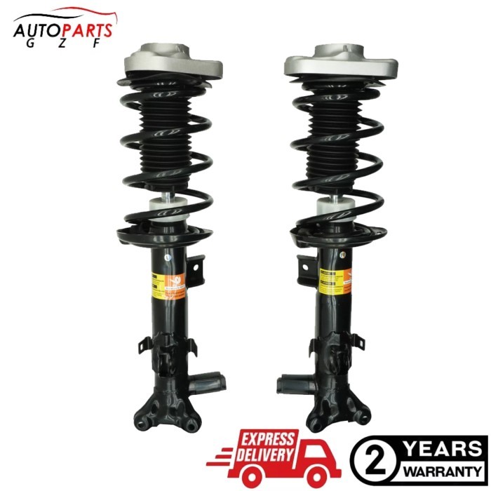 2x Front Shocks Struts with ADS For 2013 Mercedes W218 W212 RWD CLS63 E63 AMG