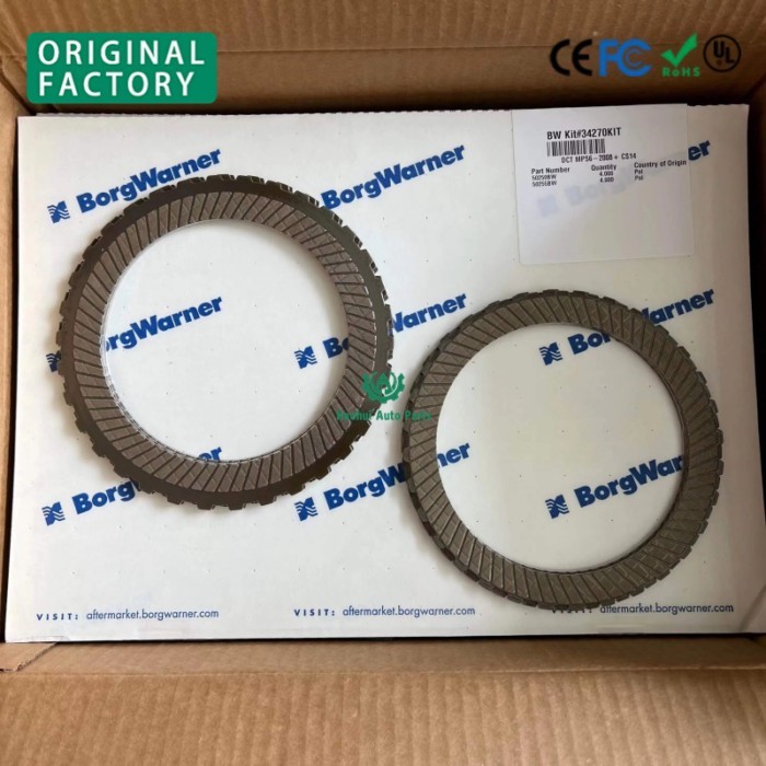 Original New 34270KIT Friction Kit New Auto Transmission System Transmission BW Kit DCT MPS6 DCT450