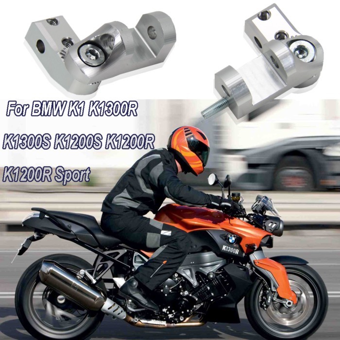 Motorcycle Foot peg New Passenger Footpeg Lowering Kit For BMW K1 K1300R K1300S K1200S K1200R K1200