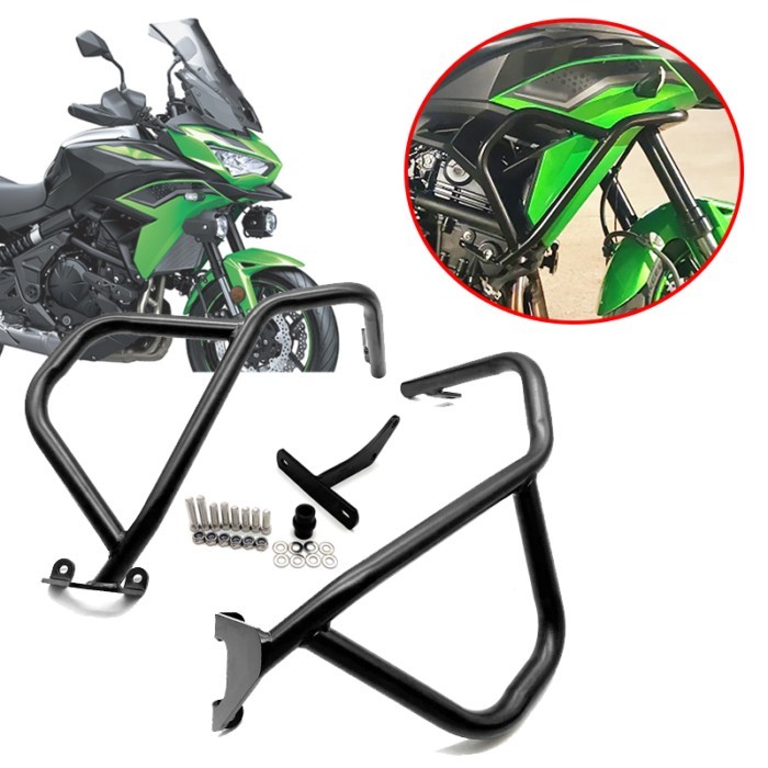 2023-2022 For Kawasaki Versys 650 Engine Guard Highway Crash Bar Bumper Frame Protection Versys650