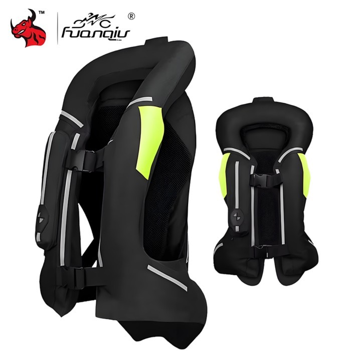 CE Certified Motorcycle Airbag Vest Jacket Motocross Protective Airbag Racing Jacket Safety Vest Ja