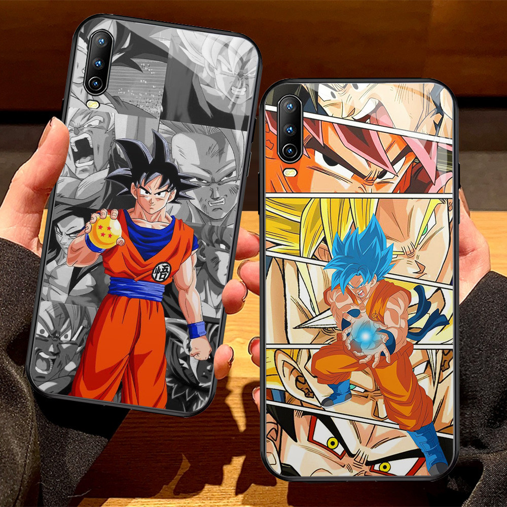 G-42 Dragon Ball HD Glass Casing สําหรับ VIVO Y20 Y12s S1 Y11s V15 V5 Lite Y12a Y20s Y20i Pro Case