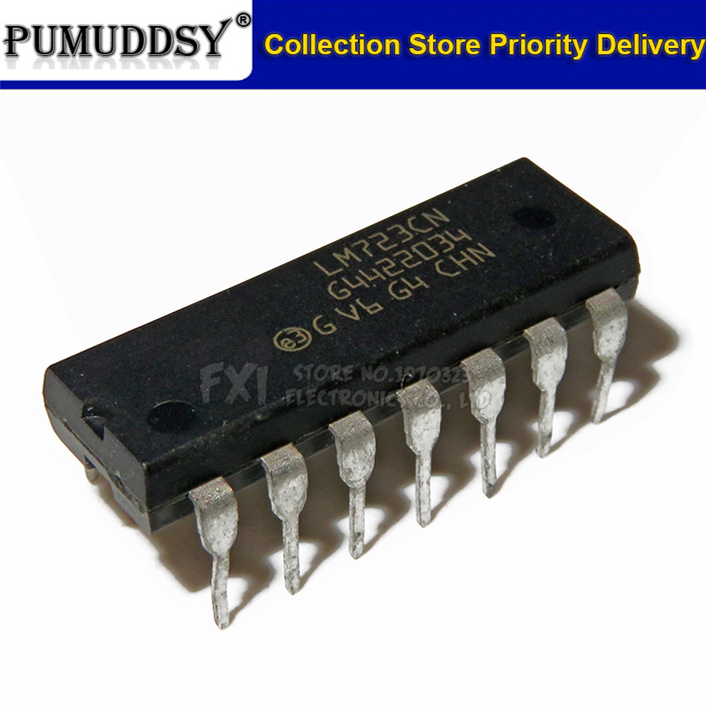 10PCS LM723CN LM723 DIP14 ใหม่เดิม