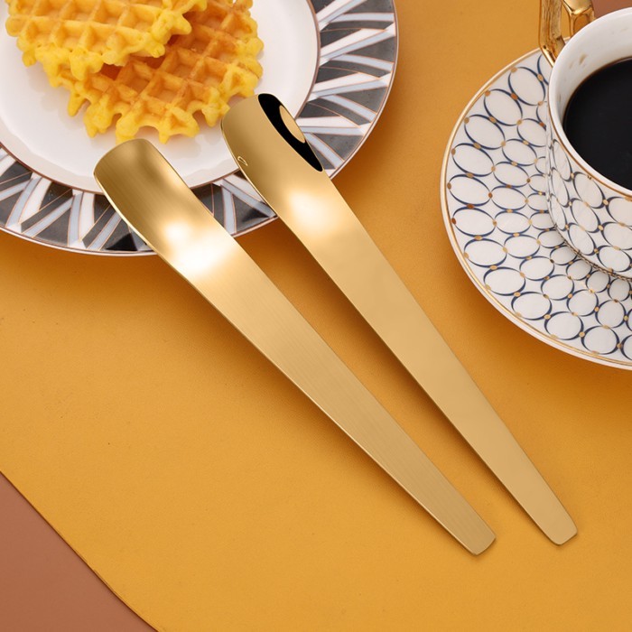 304 Stainless Steel Spoon Long Handle Ice Cream Spoon Dessert Spoon Cake Spoon Ice Cream Dry Chokin