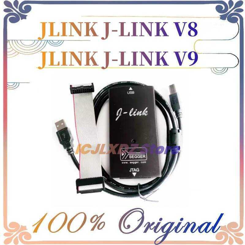 New 1pcs/lot Original V8 JLINK J-LINK V9 USB JTAG Emulator Debugger In Stock