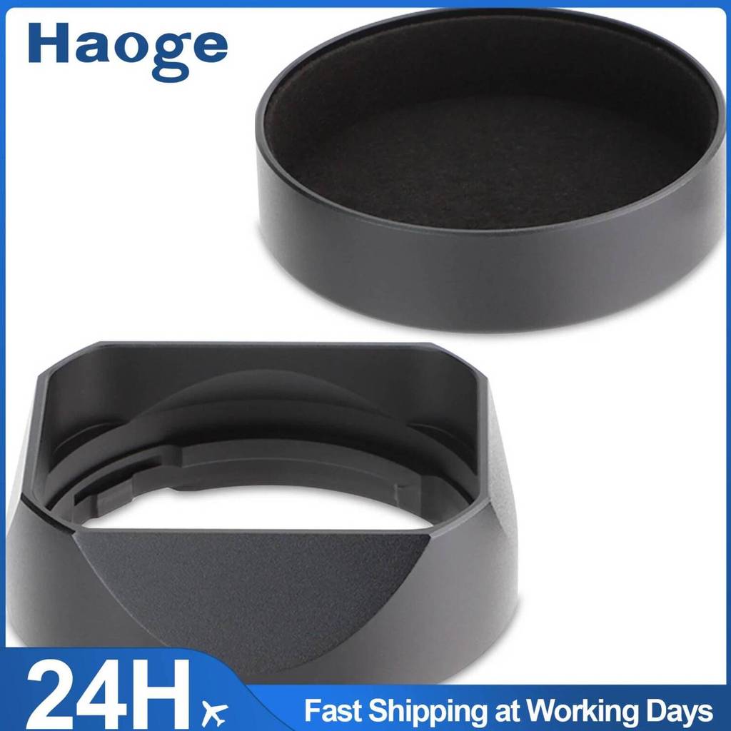 Haoge ใหม่โลหะสแควร์ Bayonet เลนส์สําหรับ Fujifilm Fuji xc35mm f2,XF35MM 23MM F2 เลนส์อุปกรณ์เสริม