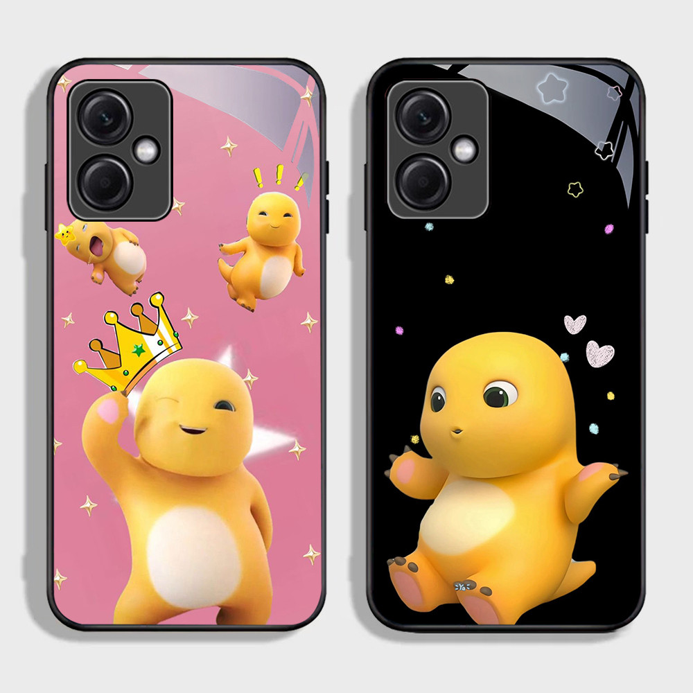 FB-23 Nailong HD Glass Case Casing Kaca สําหรับ Xiaomi Redmi หมายเหตุ 11A 9T 13 12 10A 10C 12C 8 9C