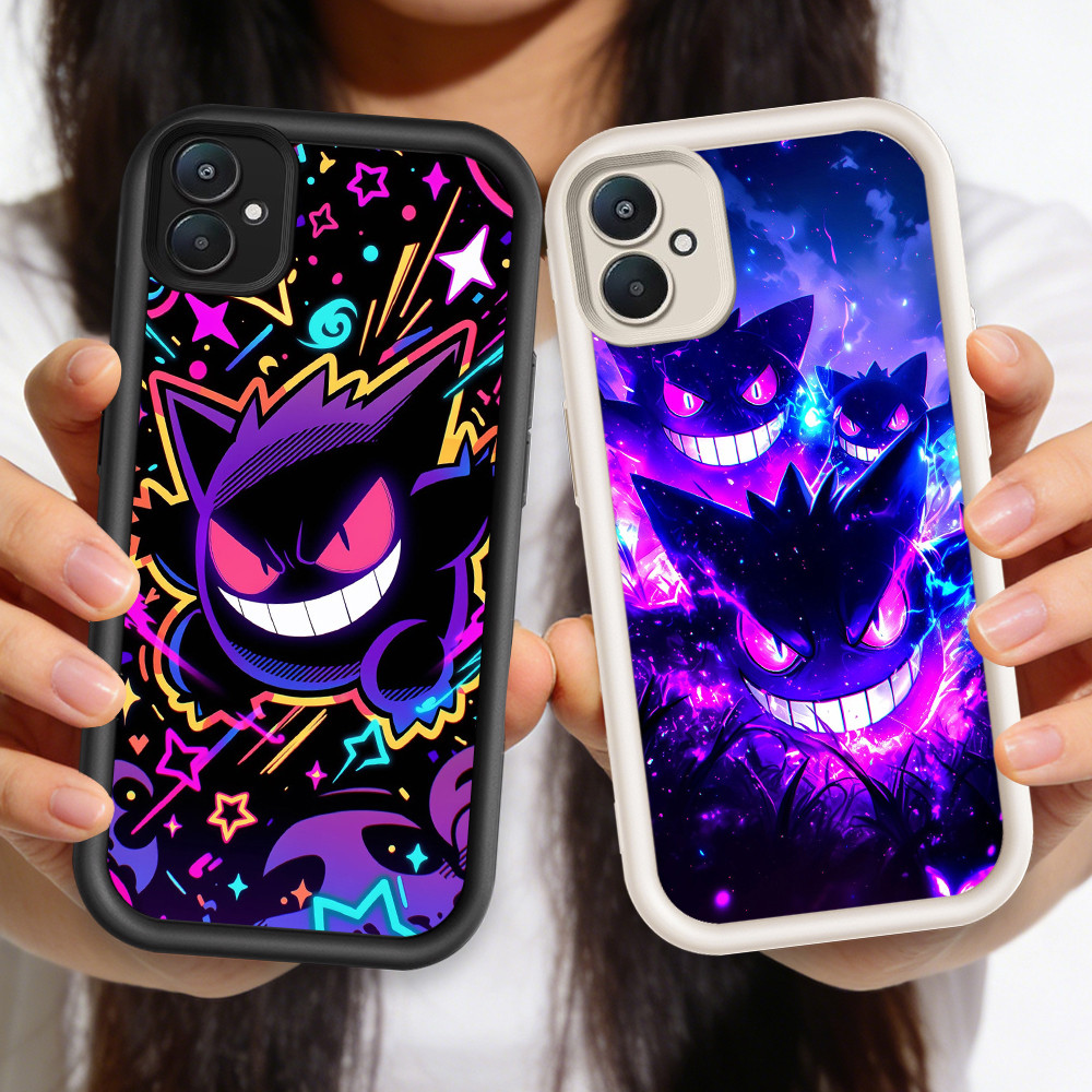 HP O-19 Gengar เคสโทรศัพท์ซิลิโคนสําหรับ Xiaomi Redmi หมายเหตุ 13C A2 6A 9A 7 K60 9T A1 Ultra Pro