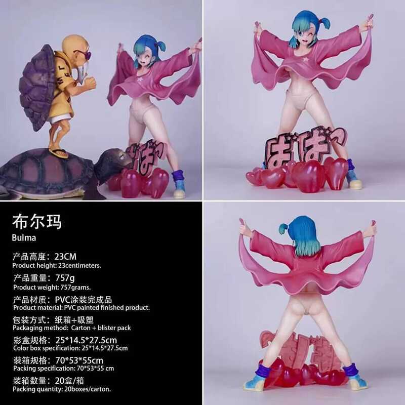 C Dragon Ball Z Bulma Figure Bulma Action Figures Model Pvc Statue Collection Dolls Desk Decoration