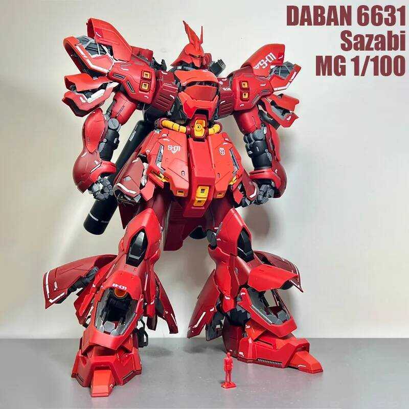 Daban 6631 1/100 Sazabi Ver.Ka กันดั้ม โมเดลกันพลา สีแดง