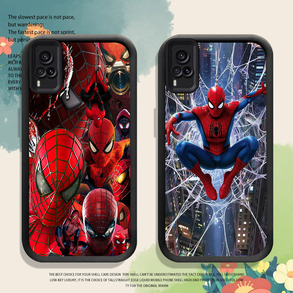 HP เคสโทรศัพท์สําหรับ VIVO Y200 Y35 V30E Z1 Y19S V40 Y28 2024 Pro Lite 5G FB-47 Spider Man