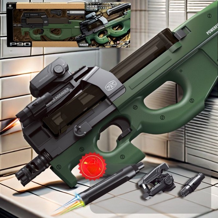 ใหม่ของเล่นไฟฟ้า crossfire เครื่องประดับ 5585-P90