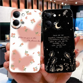 เคสโทรศัพท์สําหรับVivo Y05 Y11 Y11D 4G 5G 2026 ปลอกคุณภาพสูงกันกระแทกแฟชั่นดอกไม้ซิลิโคนสําหรับVivoY05 Y 11 DฝาครอบCapa