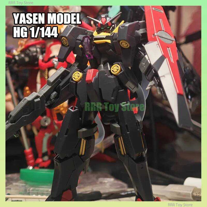 YASEN MODEL HG 1/144 Plutone Black Assembly Model Kit GNY-004B Action Figure Robot Plastic Model Ki