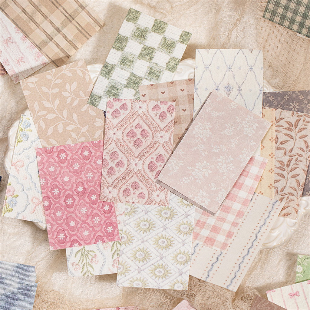 50 ชิ้น/1 ล็อต Kawaii เครื่องเขียนสติกเกอร์ Huayang กระดาษภาษา Junk Journaling ตกแต่ง Scrapbooking สําหรับสติกเกอร์สมุดภาพ