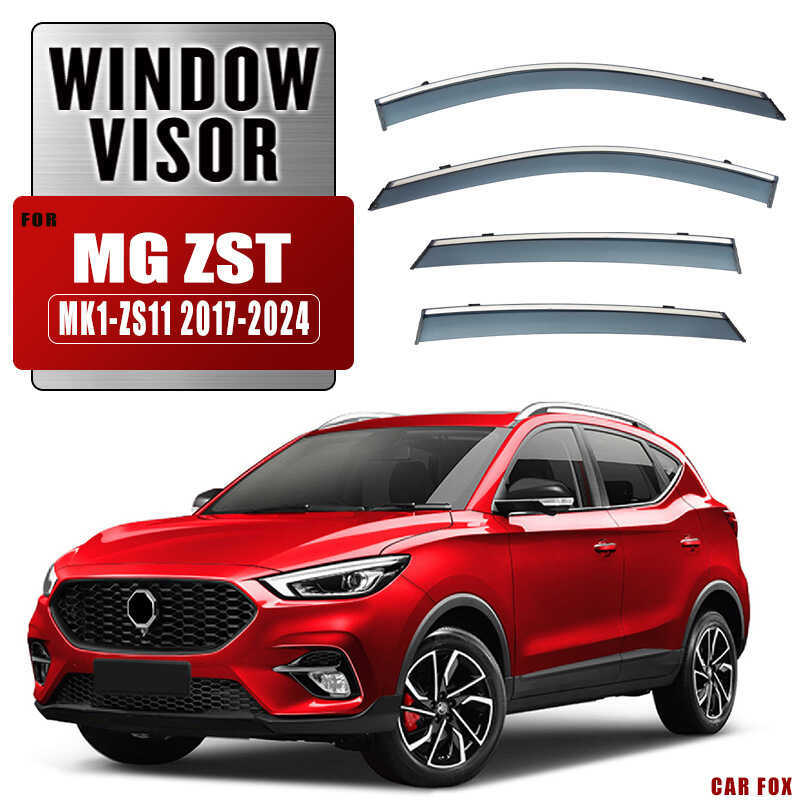 เหมาะสําหรับ MG ZST หน้าต่าง Rain Shield กระจกมองหลัง Rain Eyebrow MG ZST หน้าต่าง visor
