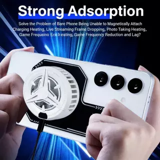HdoorLink โทรศัพท์มือถือแผ่นเย็นหม้อน้ําเหล็กแม่เหล็ก Radiating สติกเกอร์ Expend Cooling Area สําหรับโทรศัพท์มือถือ