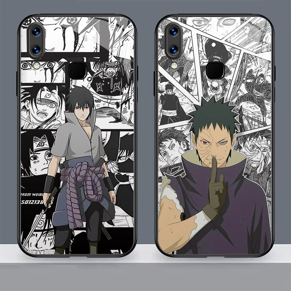 N-72 NARUTO Akatsuki HDแก้วสําหรับVIVO Y91C Y95 2019 Y91 Y66 Y11 Y85 Y67 V9 Y89 Y93 Y12iกรณี