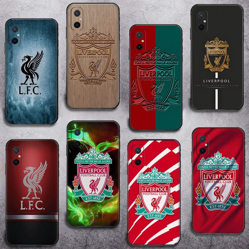สําหรับ Redmi 6 6A Pro 7 7A 8 8A 9 9A 9C 9T NFC TPU เคสโทรศัพท์นุ่มฝาครอบป้องกัน Liverpool Football 