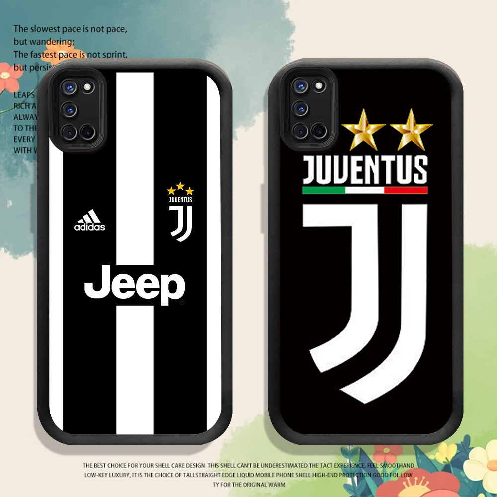 สําหรับ OPPO Reno A94 A79 4 8T A3X A60 A3 F7 Pro 5G FB-17 J-Juventus Club ซิลิโคนสีดํา