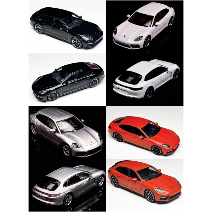 พร้อมสต็อก Furuya Porsche Panamera Panamera Hunting Pame Car Model