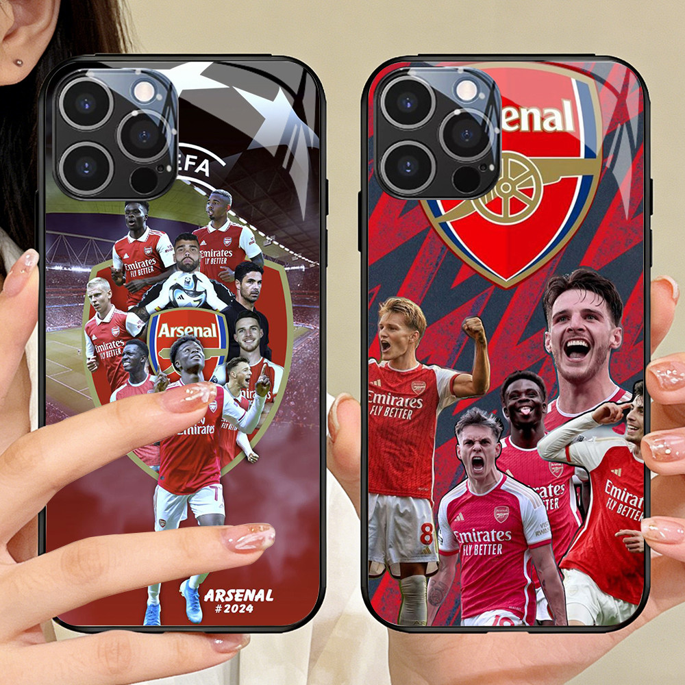 O-1 Arsenal เคสโทรศัพท์กระจกนิรภัย iPhone 15 14 Plus Pro Max