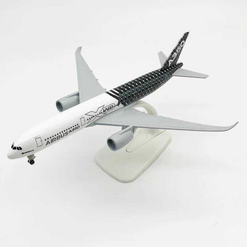C 20Cm A350 XWB Aire Model Plane Prototype Airbus A350 Aircraft Alloy Metal Diecast Airplanes Resin