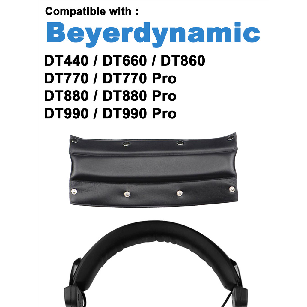 เปลี่ยนหูฟังแบบคาดศีรษะสําหรับ Beyerdynamic DT440 DT660 DT770 DT860 DT880 DT990 Pro