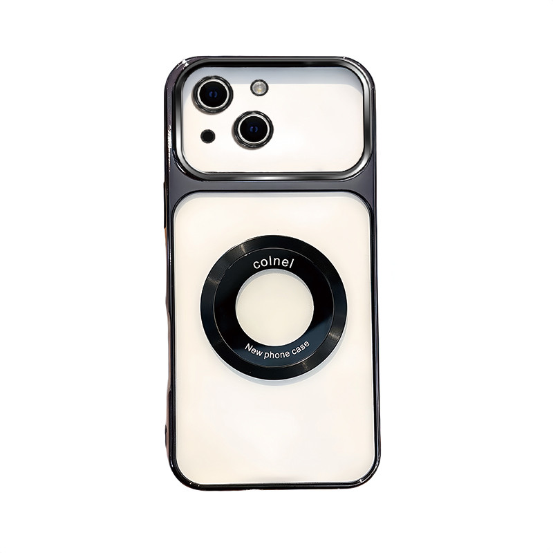 กรณีสําหรับiPhone 13 pro max 13 MINIเคสโทรศัพท์ใหม่แว่นขยายแม่เหล็กไร้สายชาร์จแผ่นขนาดใหญ่เลนส์รูกันกระแทกปลอกนุ่ม DSCDD02