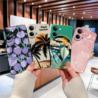 เคสโทรศัพท์สําหรับVivo Y05 Y11 Y11D 4G 5G 2026 ปลอกคุณภาพสูงกันกระแทกแฟชั่นดอกไม้ซิลิโคนสําหรับVivoY05 Y 11 DฝาครอบCapa