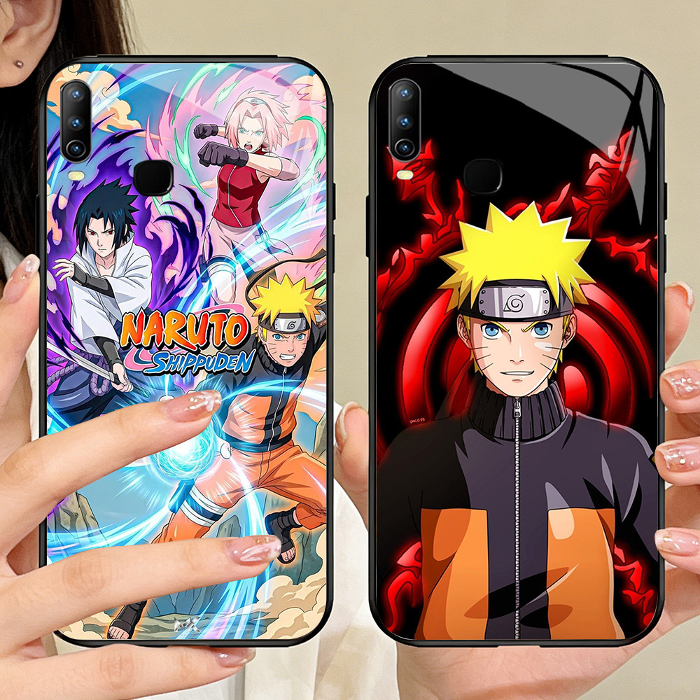 O-30 Narutoกระจกนิรภัยเคสโทรศัพท์VIVO Y89 Y91 Y11 Y17 X23 Y91C Y95 Y15 Y12 Y85 Y93 2019 Y19 V9