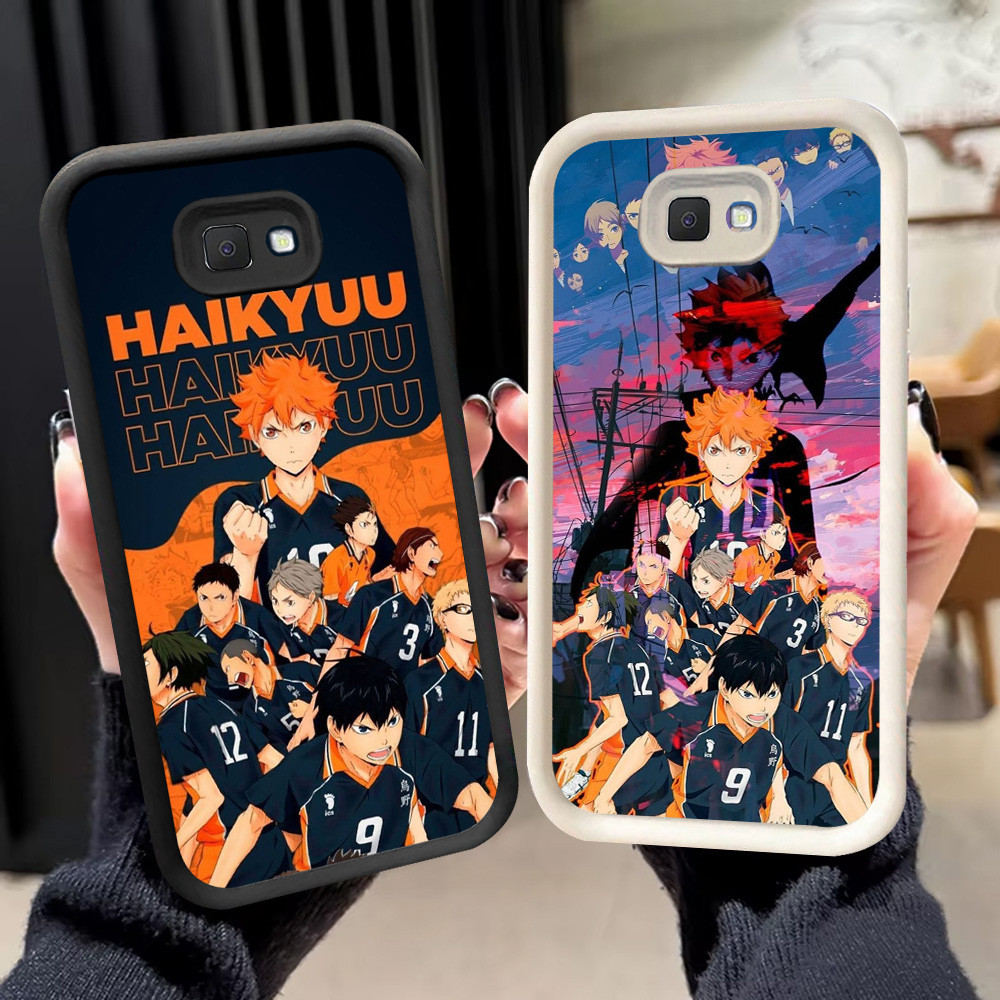 N-13 Haikyuu Soft Casing สําหรับ Samsung J6 J7 J2 J4 Prime Plus Pro
