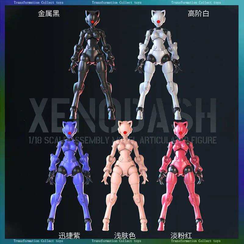 C 1/18 New SHEIK MAINLAND 3Min PROJECT A Swift Female Mutant 3.75Inch Humanoid Strong Attack Alien