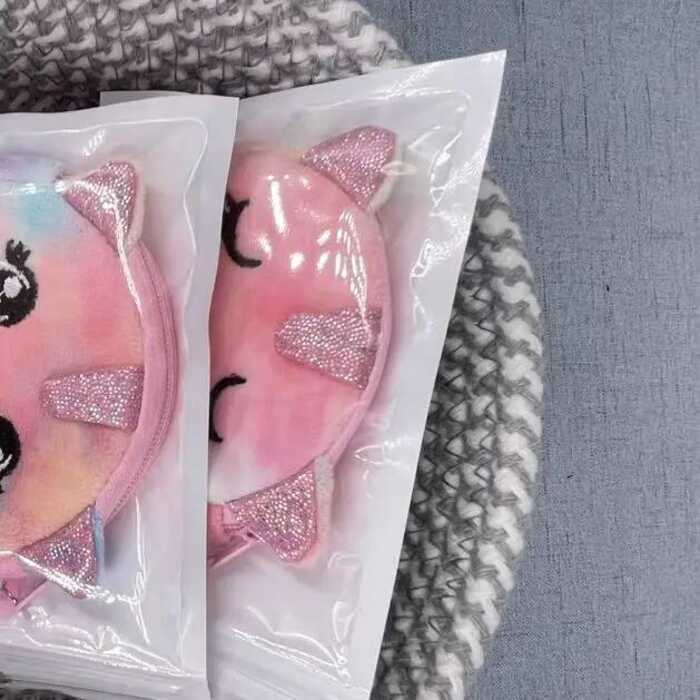 C 20Pcs Plush Horse Coin BAG Toy , Plush BAG Pouch , Coin Purse