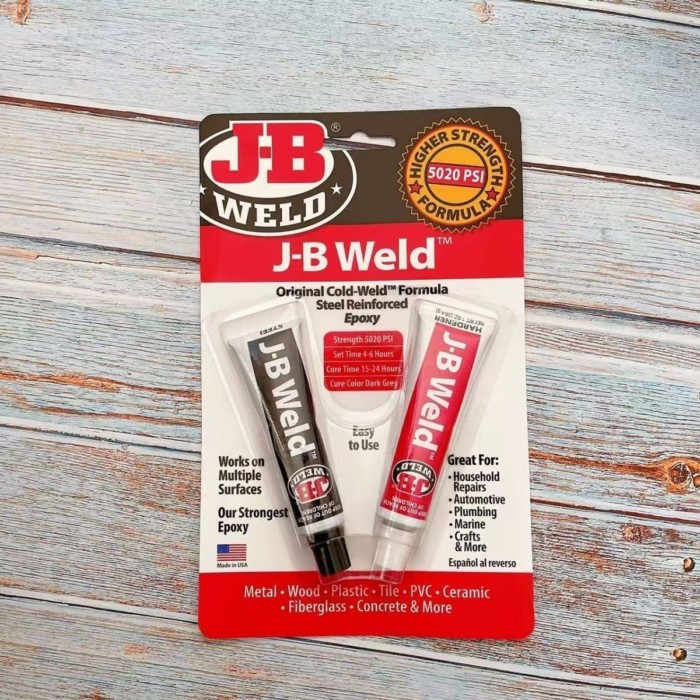 ♞,♘,♙Ready Stock American JB Weld 8265S Epoxy Resin 8276 Rebar Plastic Glass Ceramic Wood Full Series Glue