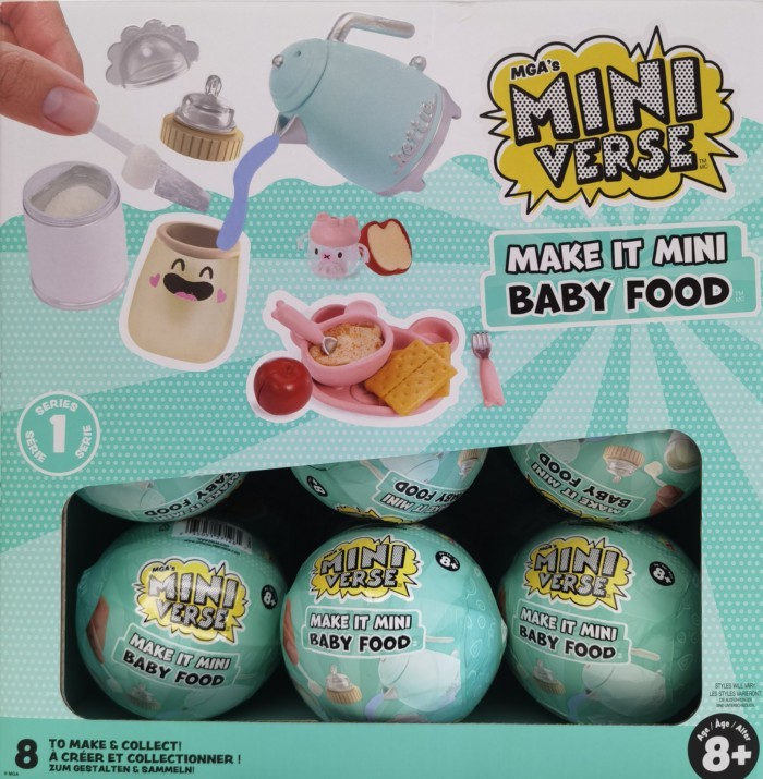Mini miniverse ลูกอาหารเด็ก minibabyfood Miniature DIY ลูกอาหารเด็ก Baby Ball