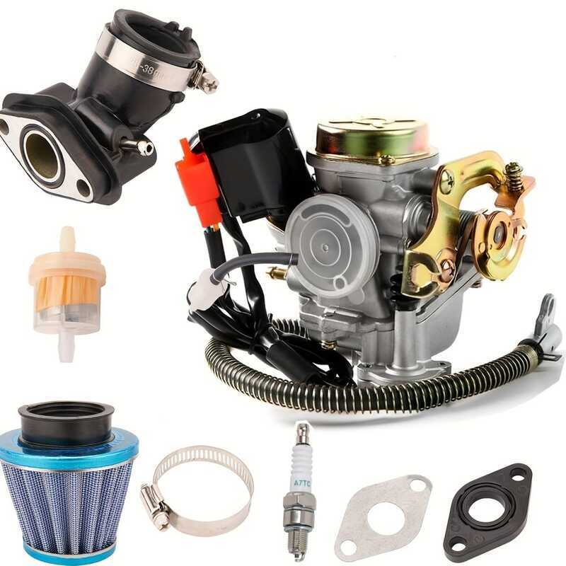 C 50Cc คาร์บูเรเตอร์ 4 Gy6 ประสิทธิภาพสูง 13Qmb คาร์บูเรเตอร์สำหรับ 4Cc 50Cc